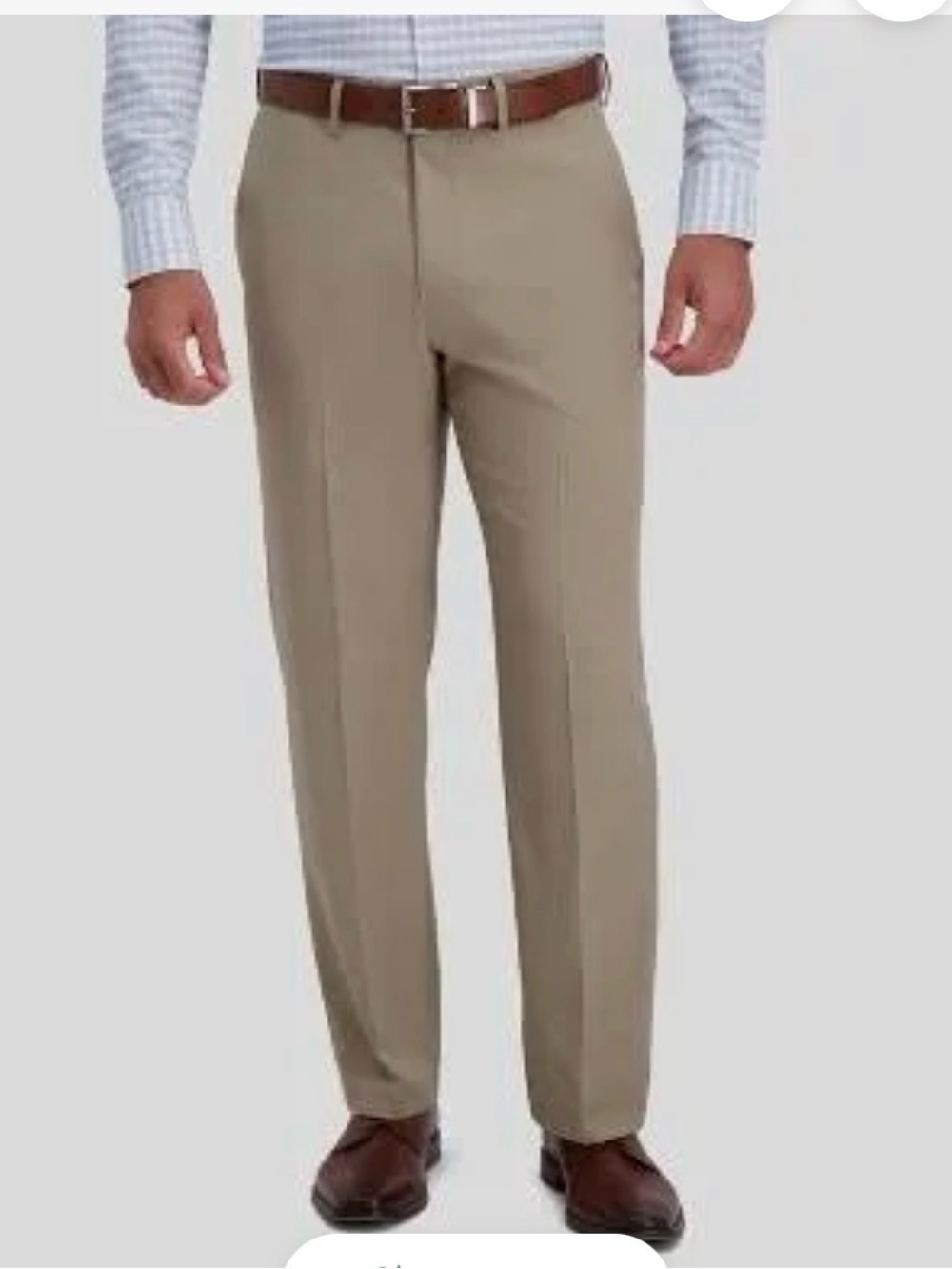 Men's Classic Fit Haggar Khaki pants